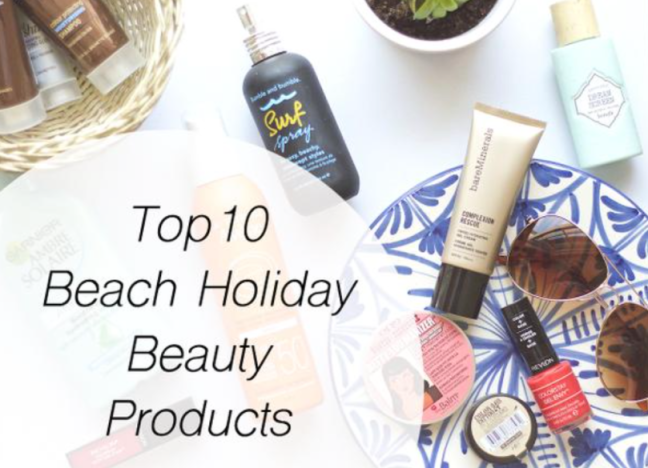 Made From Beauty Top 10 Beach Holiday Beauty Products