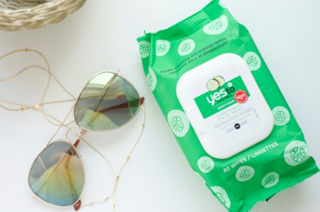 Made From Beauty Yes To Cucumbers Soothing Hypoallergenic Facial Wipes